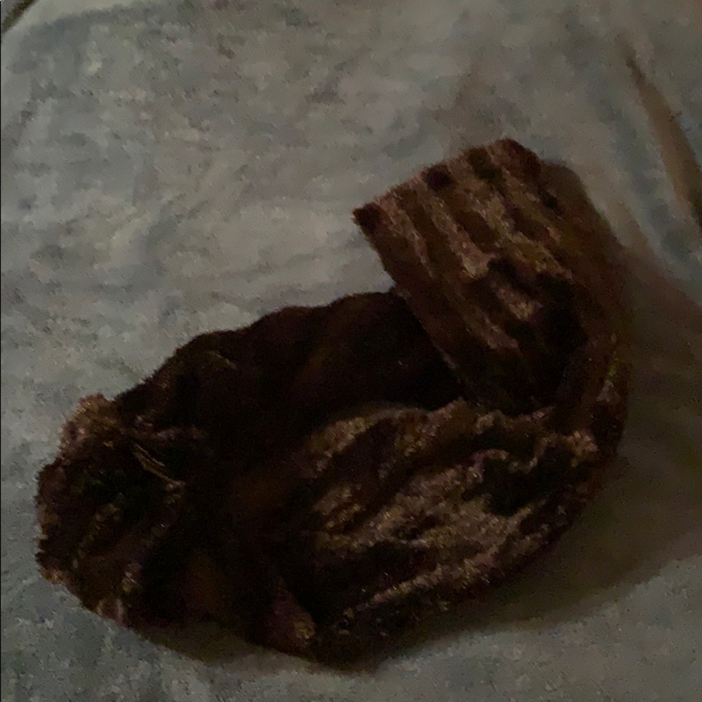 Soft, black neck shawl